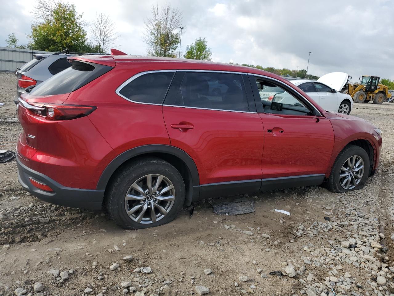 2018 Mazda CX-9 VIN JM3TCACY9J0210665 Copart auction photo, hail / side damage thumbnail 3