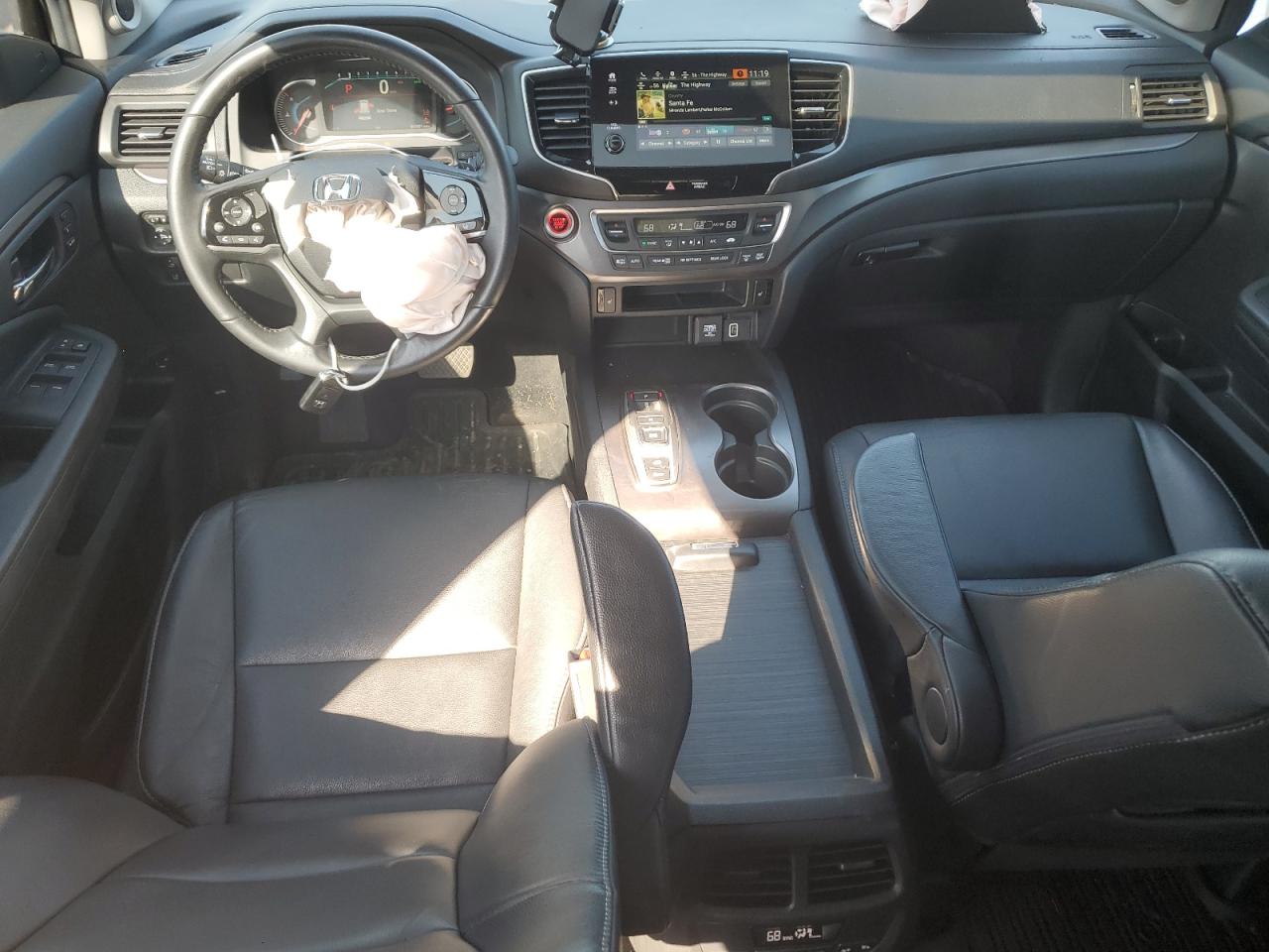 2022 Honda Pilot VIN 5FNYF6H59NB023399 Copart auction photo, front end / side damage thumbnail 8