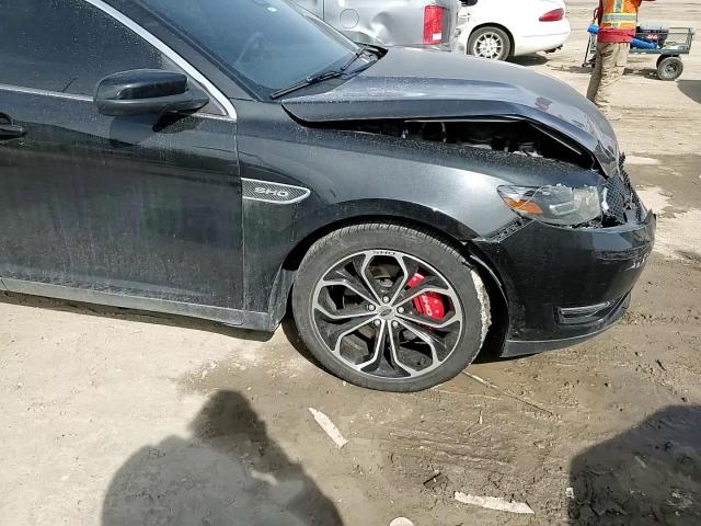 2015 Ford Taurus VIN 1FAHP2KTXFG121755 Copart auction photo, front end damage thumbnail 11
