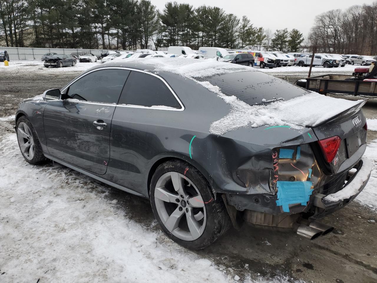 2016 Audi RS5 VIN WAUC4AFR2GA020085 Copart auction photo, rear end damage thumbnail 2