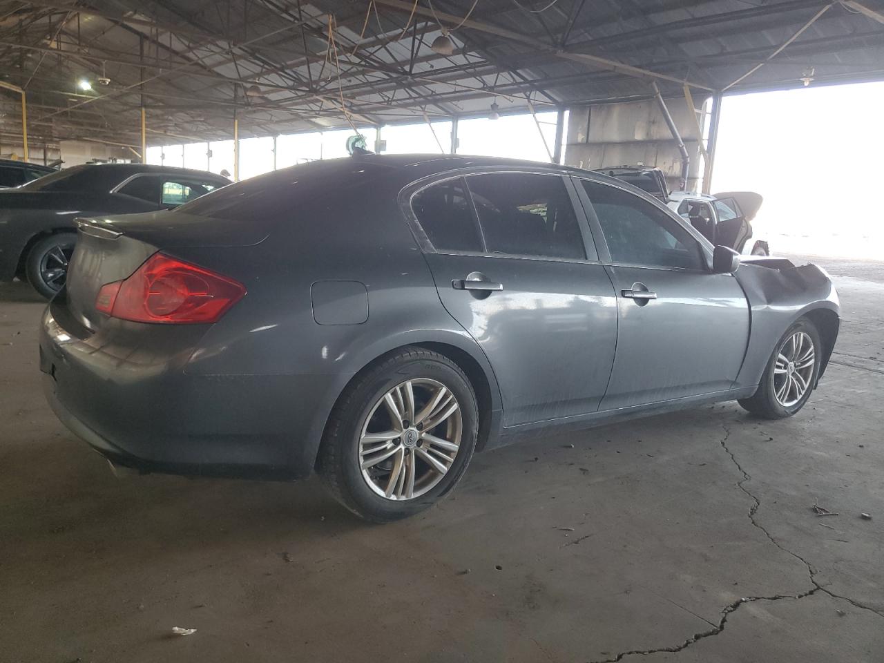 2015 Infiniti Q40 VIN JN1CV6AP4FM502608 Copart auction photo, normal wear damage thumbnail 3