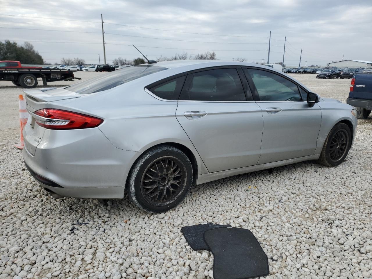 2018 Ford Fusion VIN 3FA6P0HD4JR256534 Copart auction photo, mechanical damage thumbnail 3