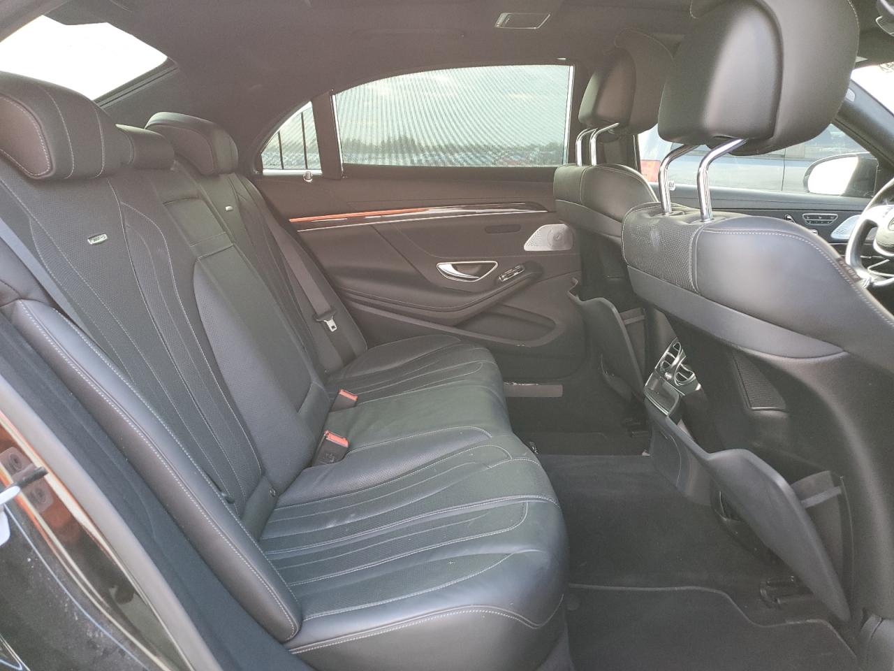2015 Mercedes-Benz S-klasse VIN WDDUG7JB5FA111061 Copart auction photo, front end / undercarriage damage thumbnail 10