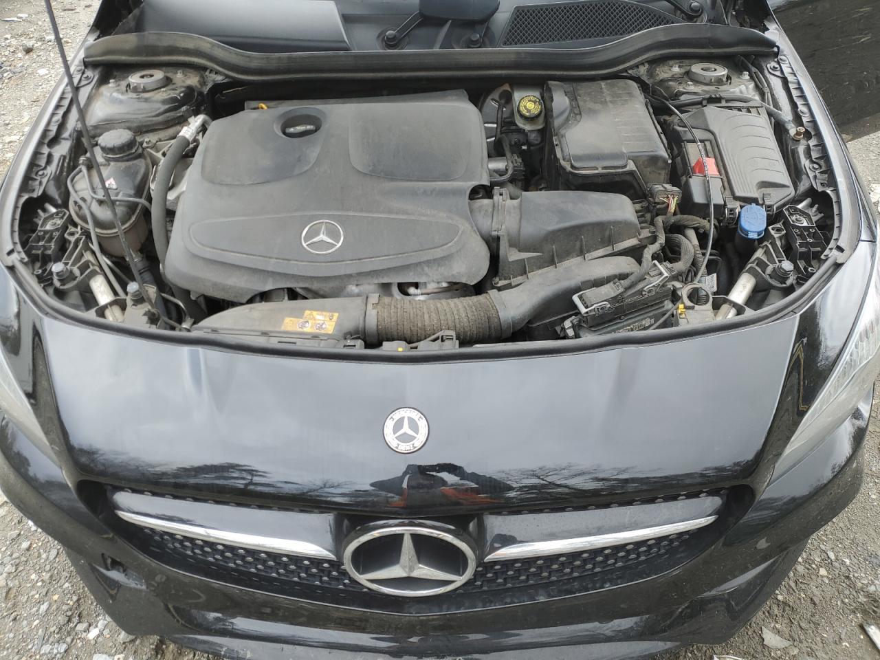 2018 Mercedes-Benz CLA-klasse VIN WDDSJ4EB2JN613027 Copart auction photo, undercarriage / mechanical damage thumbnail 11