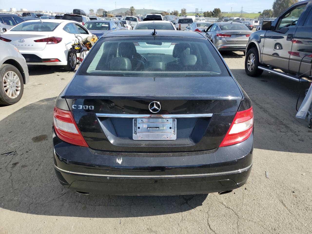 2008 Mercedes-Benz C-klasse VIN WDDGF54X88F028936 Copart auction photo, vandalism / undercarriage damage thumbnail 6