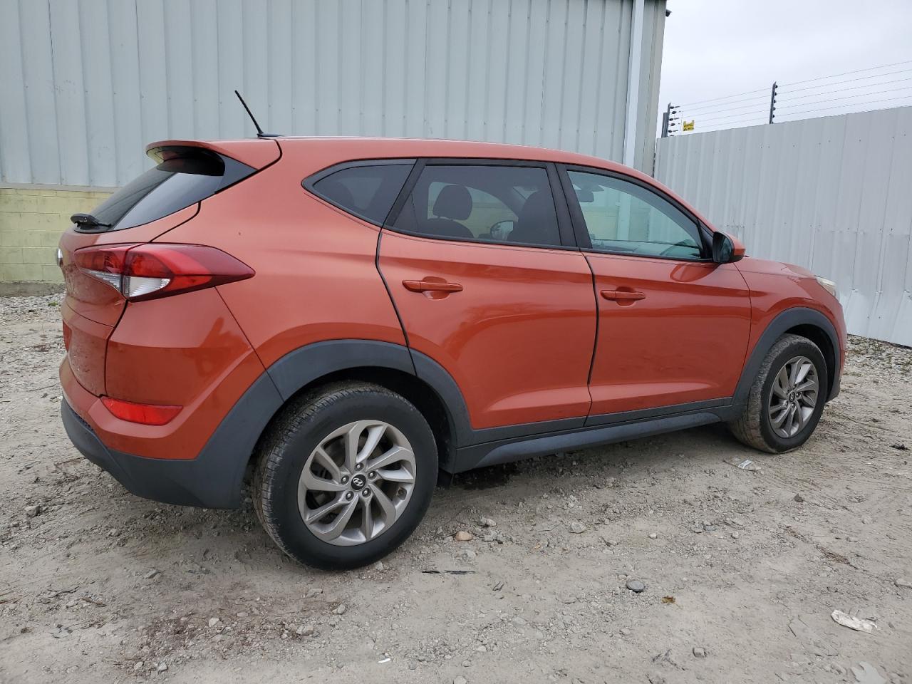 2017 Hyundai Tucson VIN KM8J23A45HU443567 Copart auction photo, rear end / side damage thumbnail 3