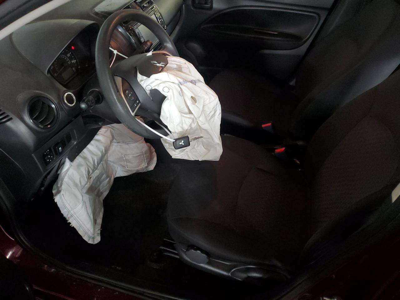 2020 Mitsubishi Mirage VIN ML32A3HJ9LH004514 Copart auction photo, front end damage thumbnail 7