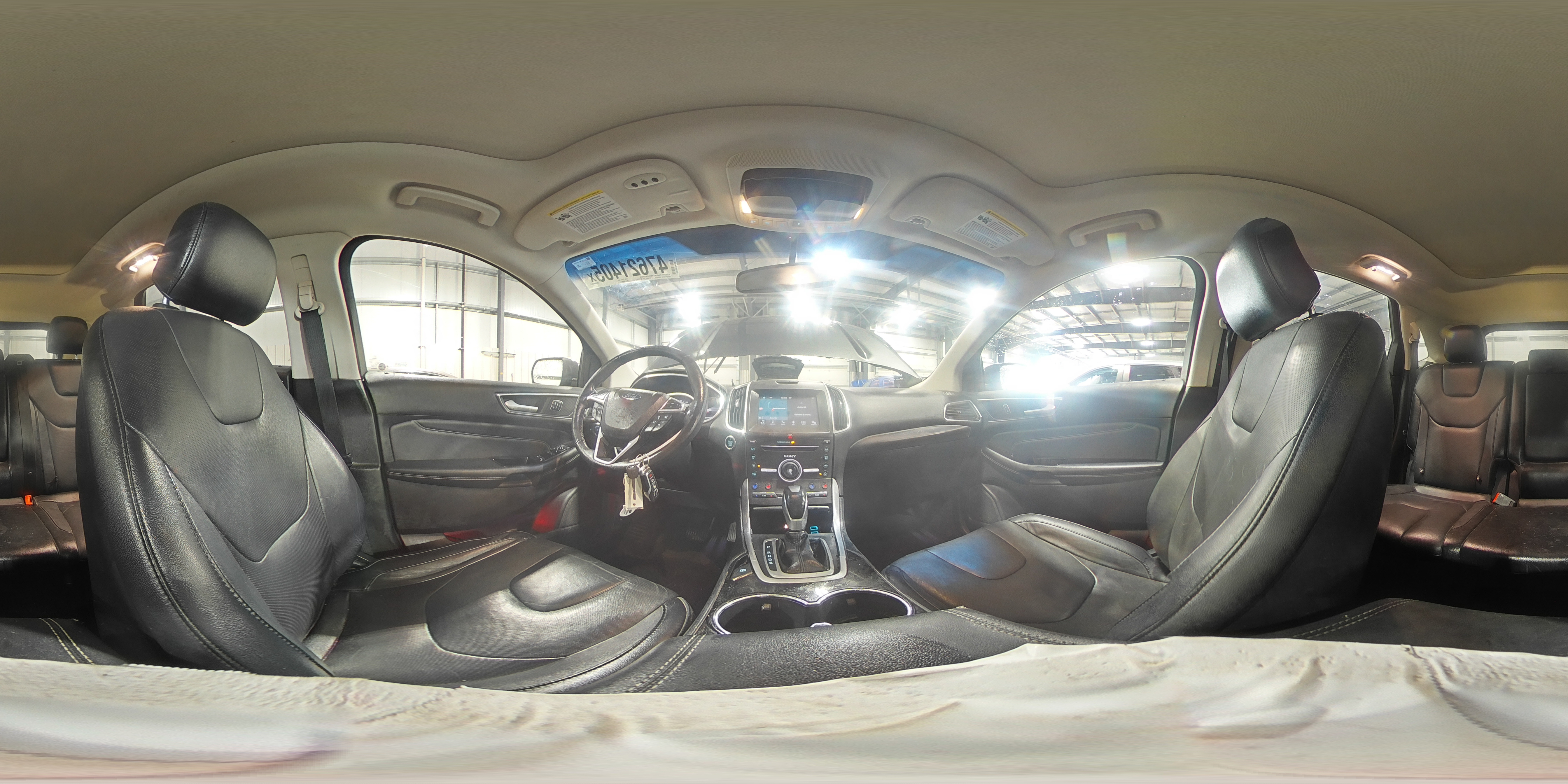 2016 Ford Edge VIN 2FMPK4K95GBB69947 Copart auction photo, front end damage thumbnail 15