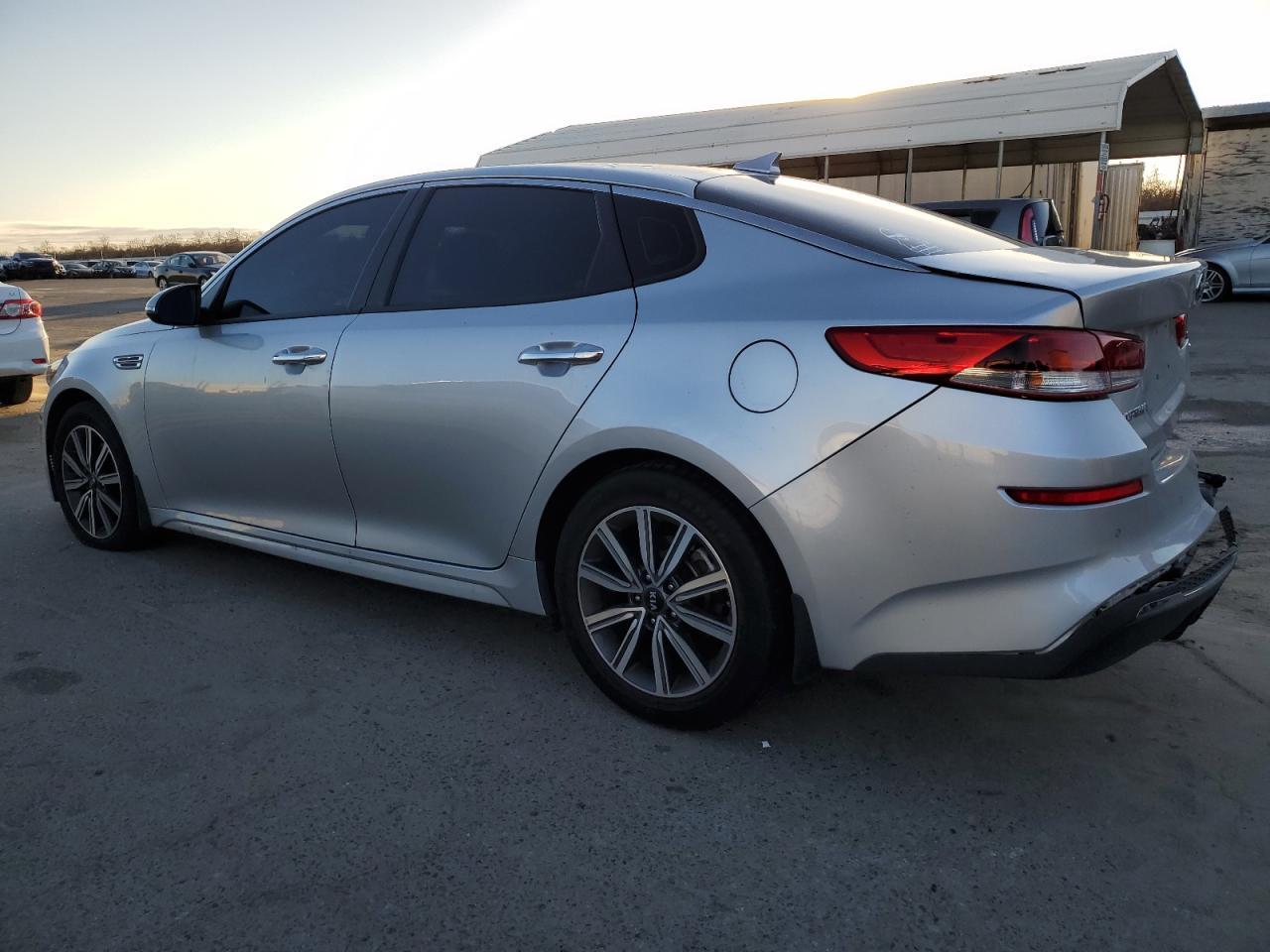 2019 KIA Optima VIN 5XXGT4L39KG369265 Copart auction photo, rear end damage thumbnail 2