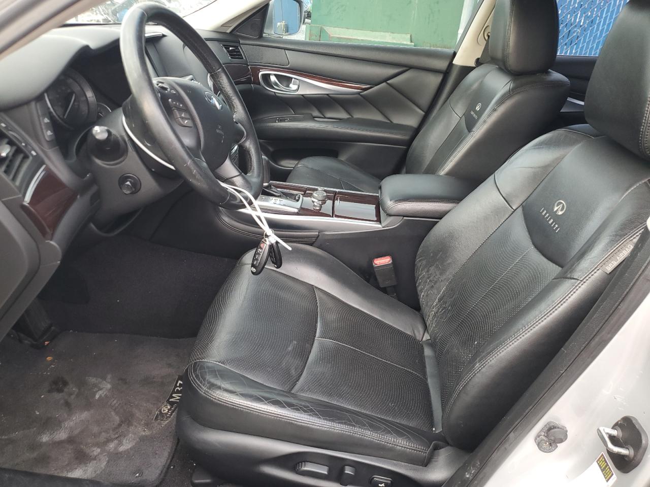 2013 Infiniti M VIN JN1BY1AR1DM604145 Copart auction photo, rear end damage thumbnail 7