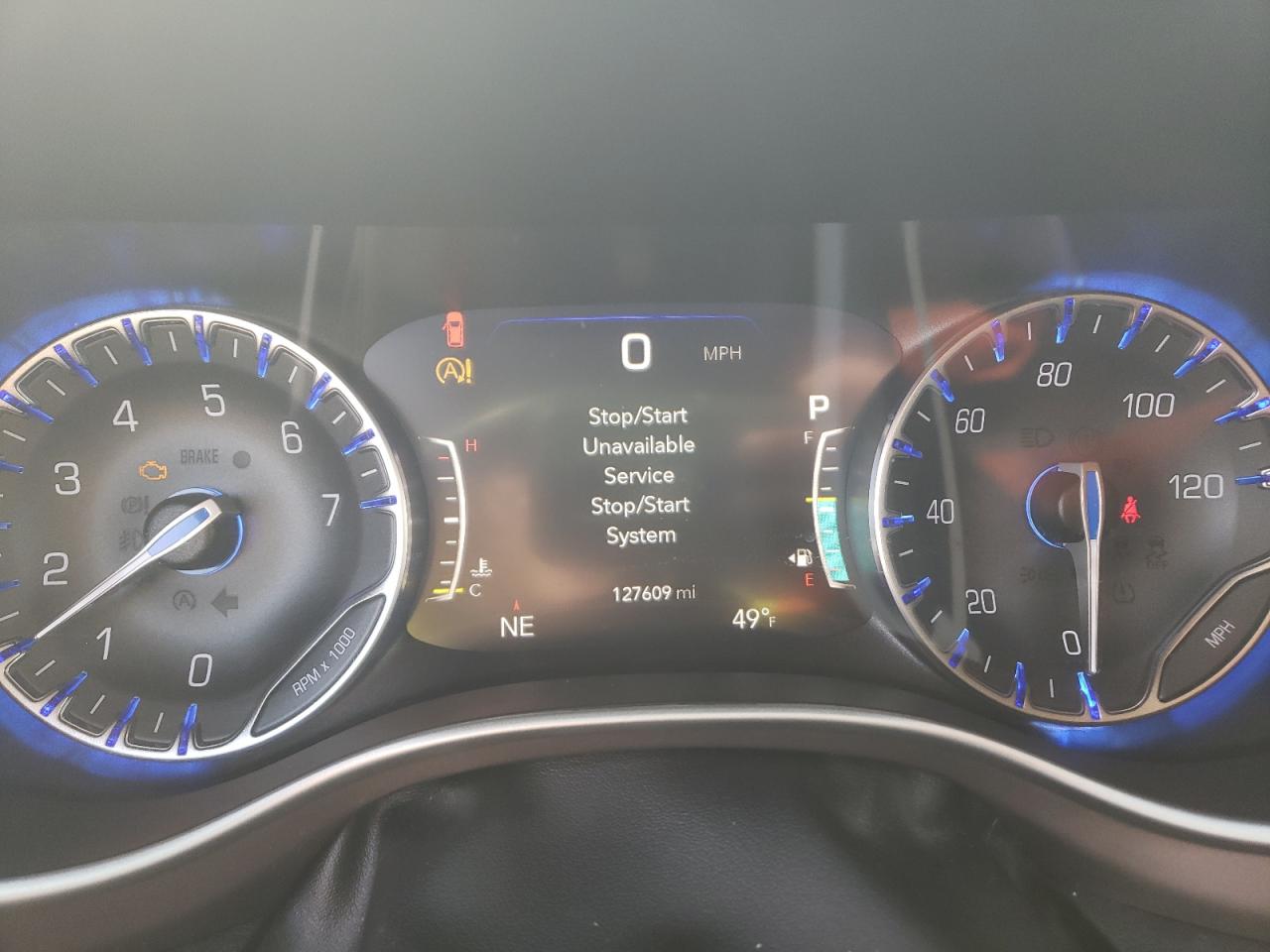 2019 Chrysler Pacifica VIN 2C4RC1BG2KR652125 Copart auction photo, mechanical / minor dent/scratches damage thumbnail 9