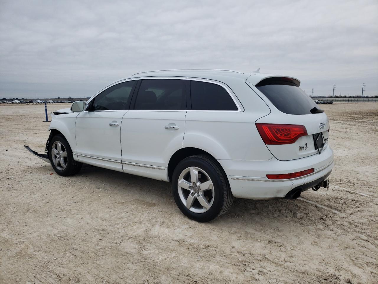 2014 Audi Q7 VIN WA1LGAFE4ED005861 Copart auction photo, front end damage thumbnail 2
