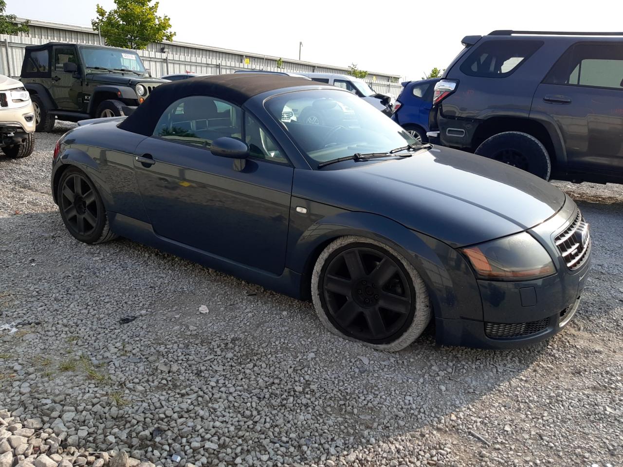 2004 Audi TT VIN TRUUT28NX41006107 Copart auction photo, side damage thumbnail 4
