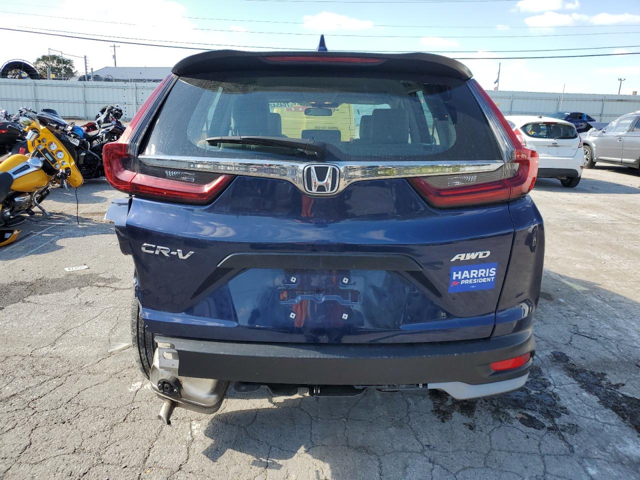 2020 Honda CR-V VIN 5J6RW2H22LA013431 Copart auction photo, rear end / all over damage thumbnail 6