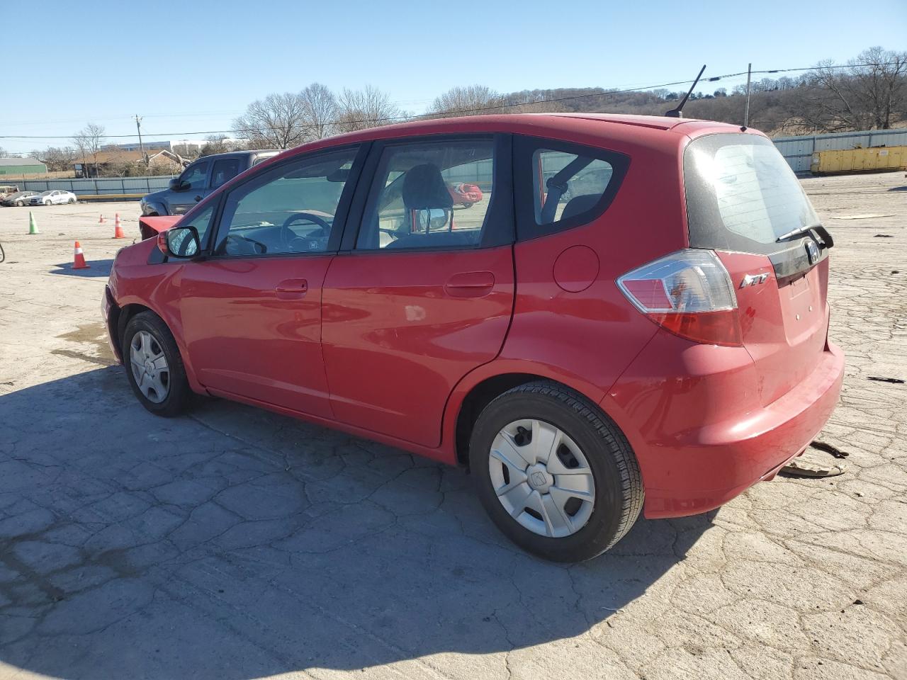 2013 Honda Fit VIN JHMGE8H34DC076952 Copart auction photo, front end damage thumbnail 2