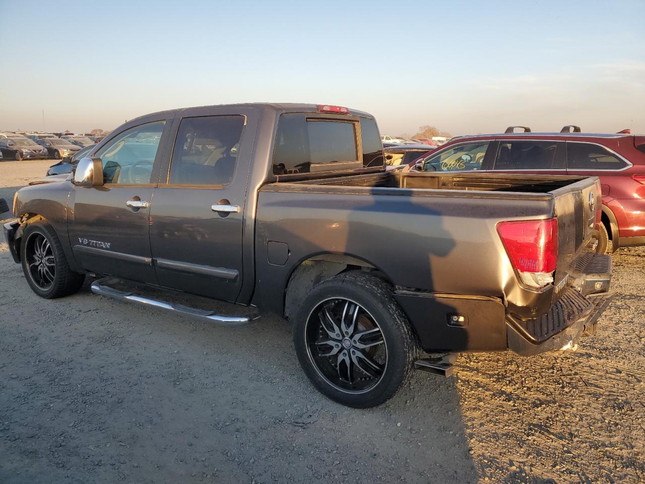 2005 Nissan Titan VIN 1N6AA07AX5N541029 Copart auction photo, front end / rear end damage thumbnail 2