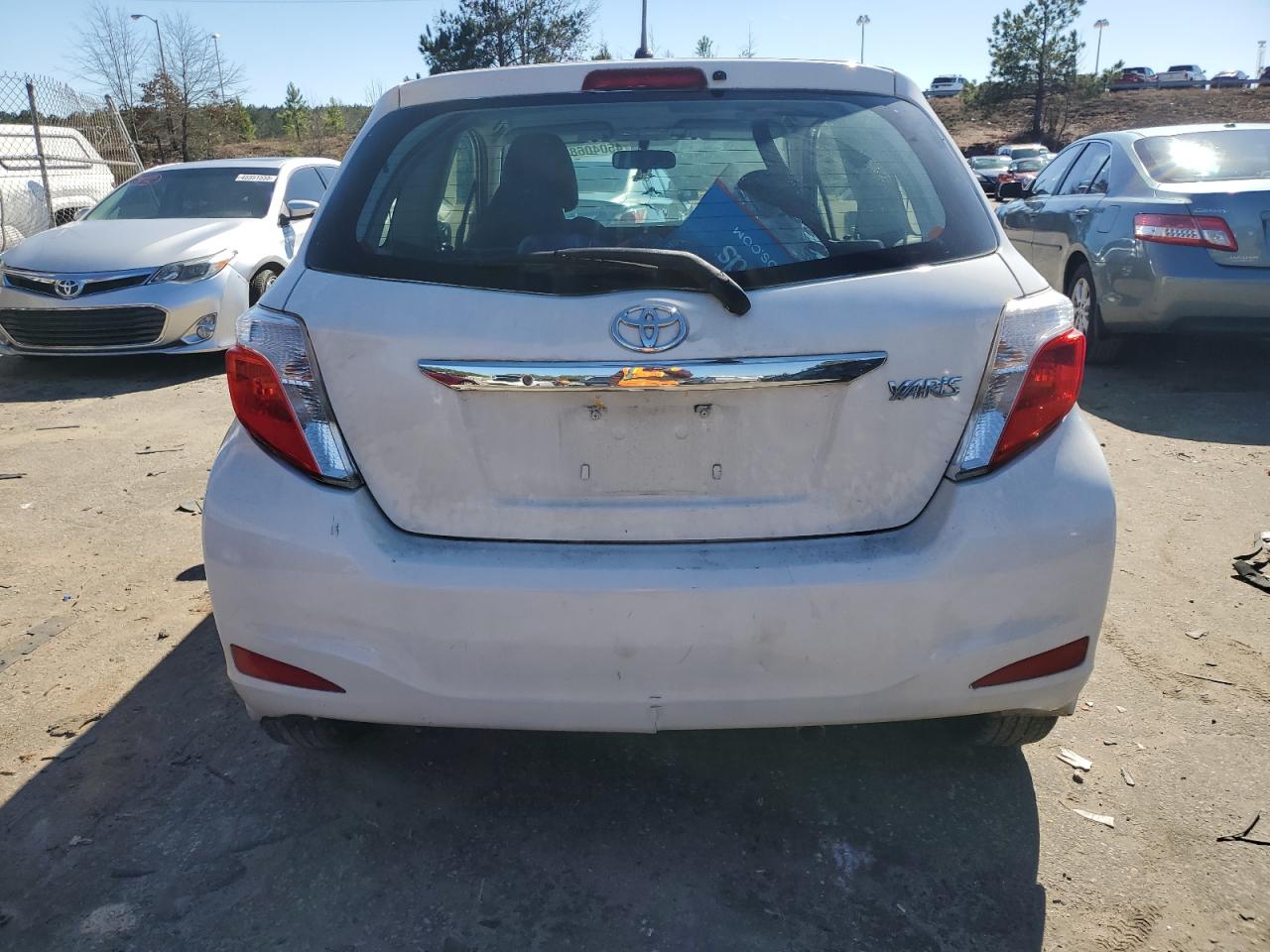 2012 Toyota Yaris VIN JTDJTUD3XCD541920 Copart auction photo, mechanical / front end damage thumbnail 6
