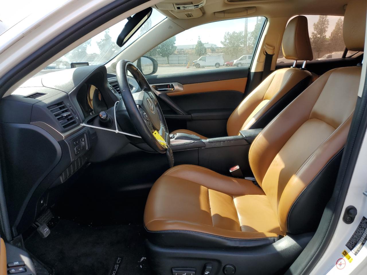 2016 Lexus CT VIN JTHKD5BH6G2272966 Copart auction photo, all over damage thumbnail 7