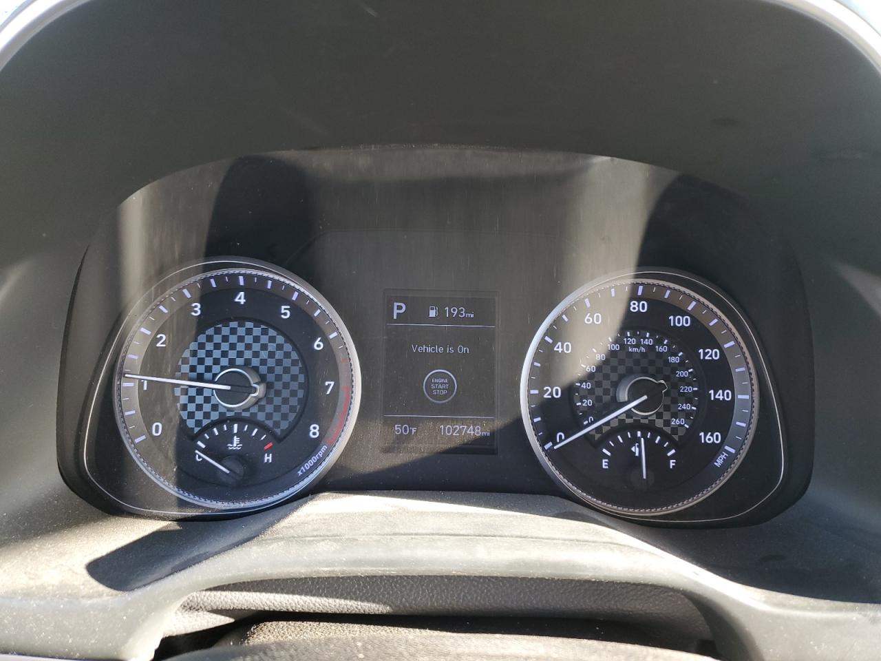 2020 Hyundai Elantra VIN 5NPD84LF7LH604234 Copart auction photo, front end / side damage thumbnail 9