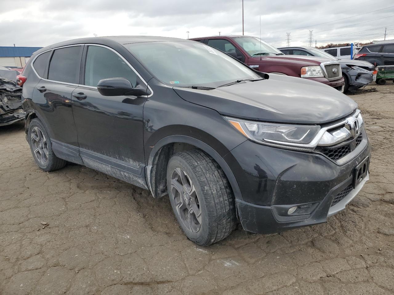 2018 Honda CR-V VIN 7FARW2H58JE039265 Copart auction photo, rear end damage thumbnail 4
