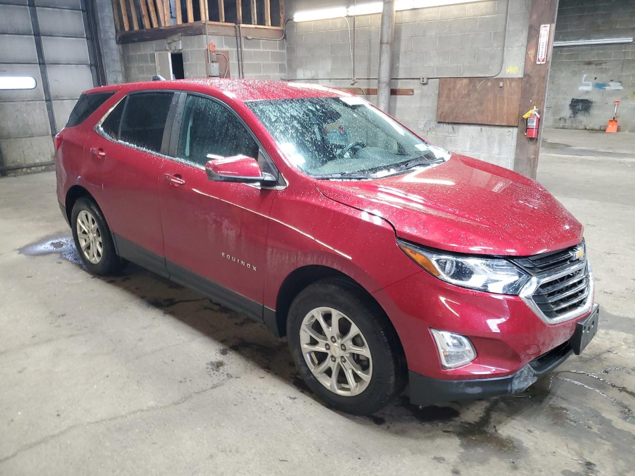 2021 Chevrolet Equinox VIN 2GNAXUEV5M6166028 Copart auction photo, front end damage thumbnail 4