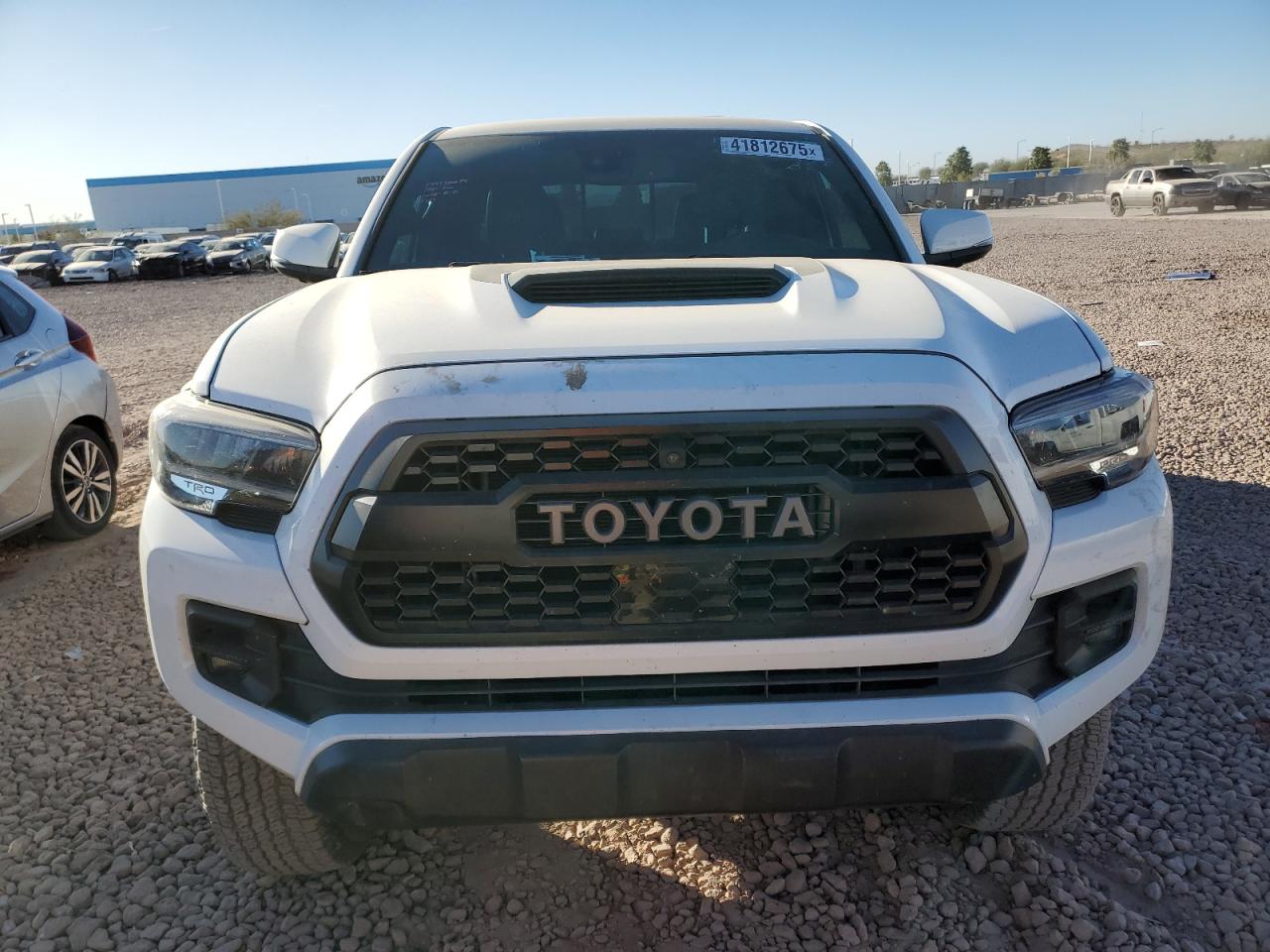 2021 Toyota Tacoma VIN 5TFCZ5AN2MX252291 Copart auction photo, rear end / side damage thumbnail 5