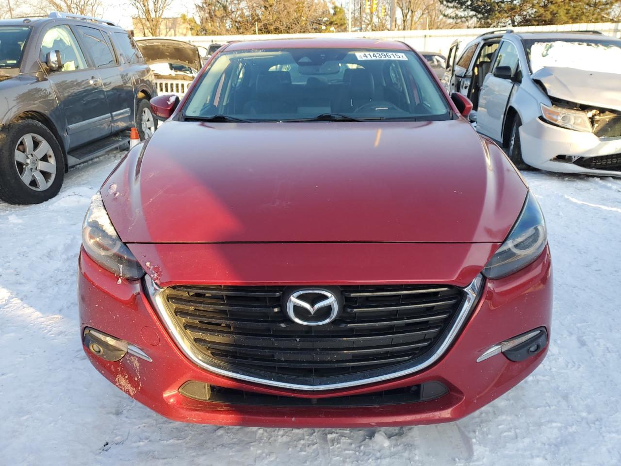 2017 Mazda 3 VIN 3MZBN1M3XHM135576 Copart auction photo, all over damage thumbnail 5