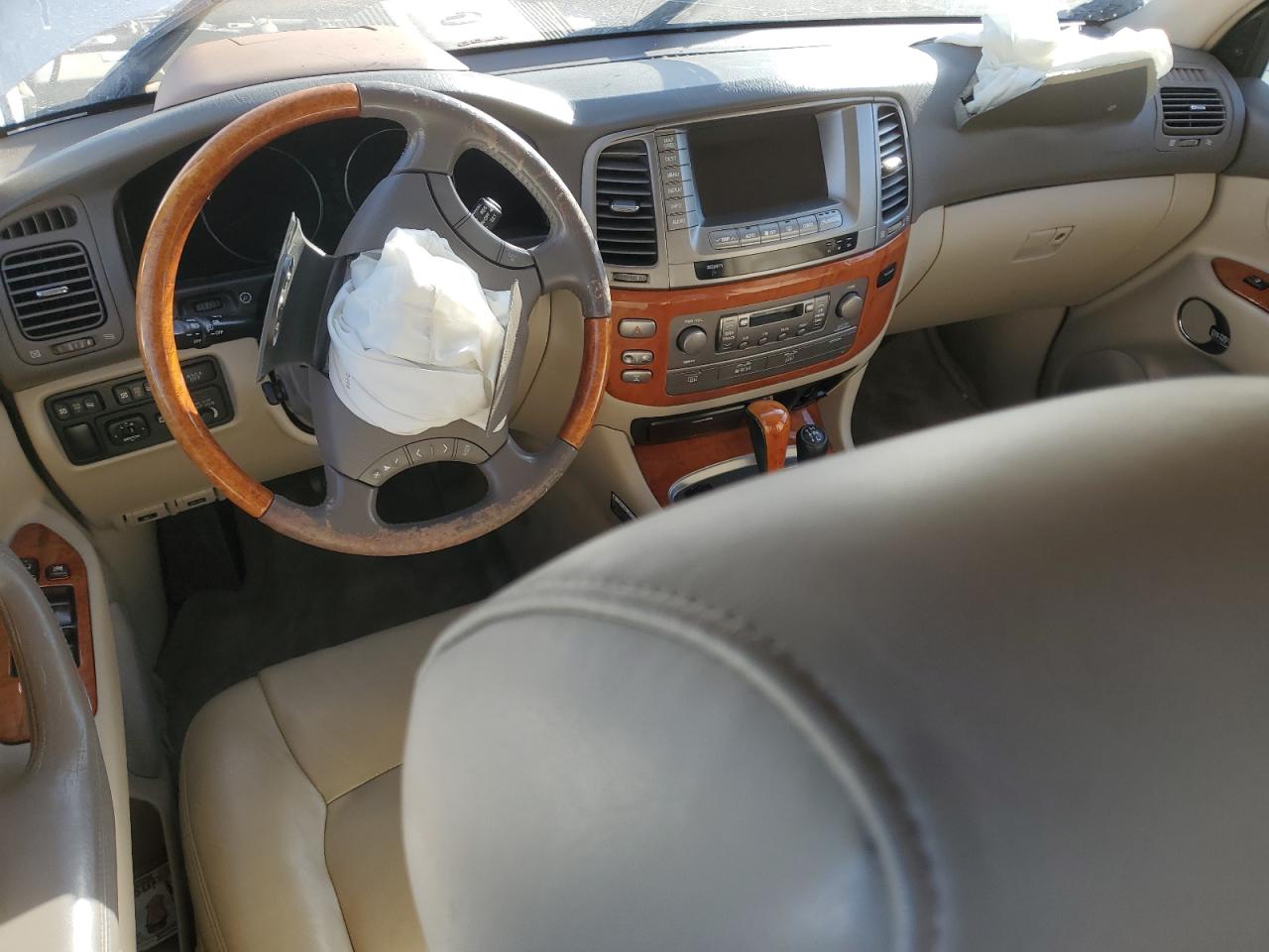 2003 Lexus LX VIN JTJHT00W533525098 Copart auction photo, front end damage thumbnail 8