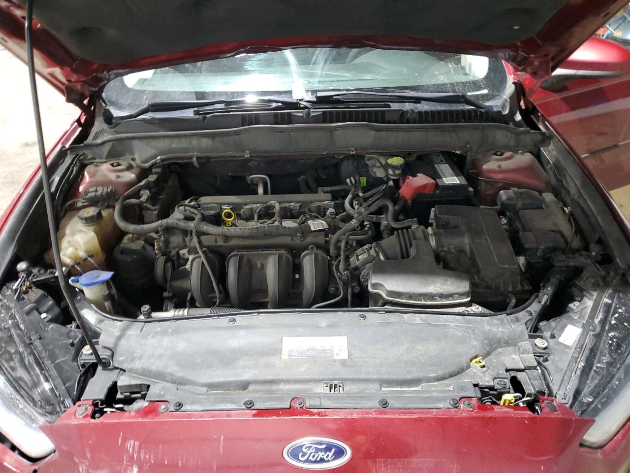 2016 Ford Fusion VIN 3FA6P0G72GR183149 Copart auction photo, rear end / front end damage thumbnail 13