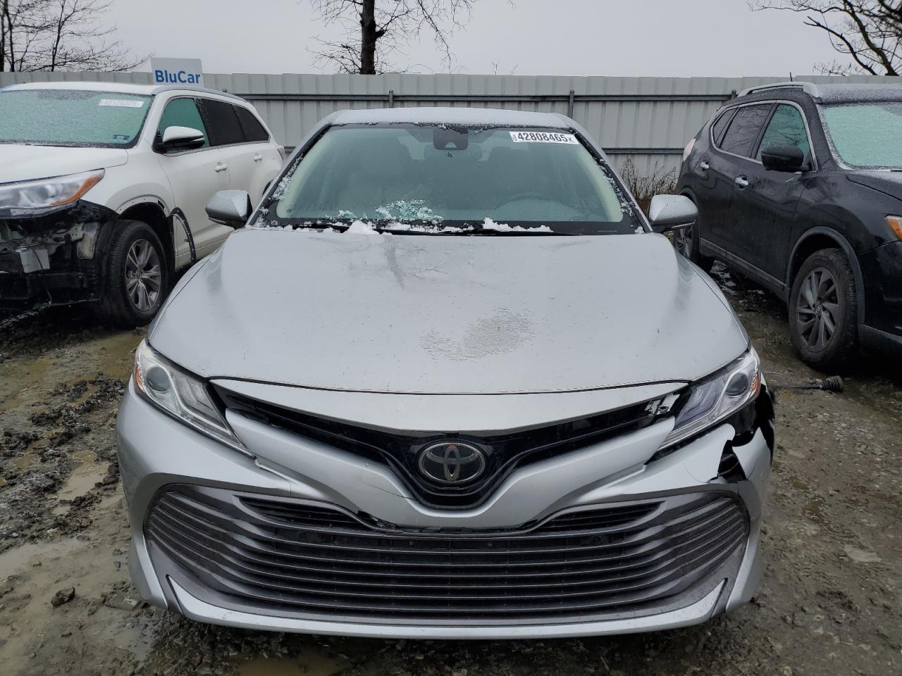 2018 Toyota Camry VIN 4T1B11HK3JU147355 Copart auction photo, rear end / front end damage thumbnail 5