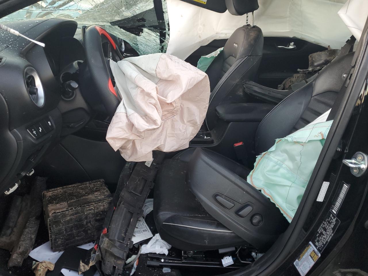 2023 KIA Forte VIN 3KPF54AD8PE593287 Copart auction photo, rollover damage thumbnail 7