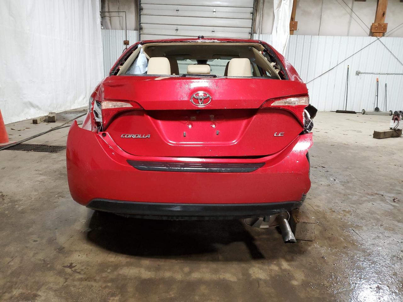 2018 Toyota Corolla VIN 2T1BURHE7JC092880 Copart auction photo, side / all over damage thumbnail 6