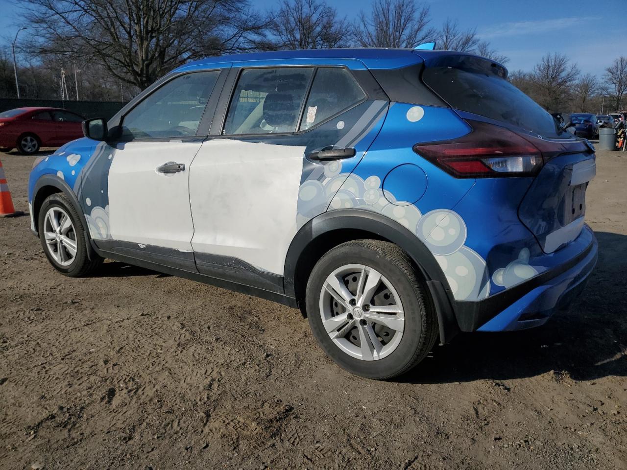 2021 Nissan Kicks VIN 3N1CP5BV0ML484262 Copart auction photo, side / minor dent/scratches damage thumbnail 2