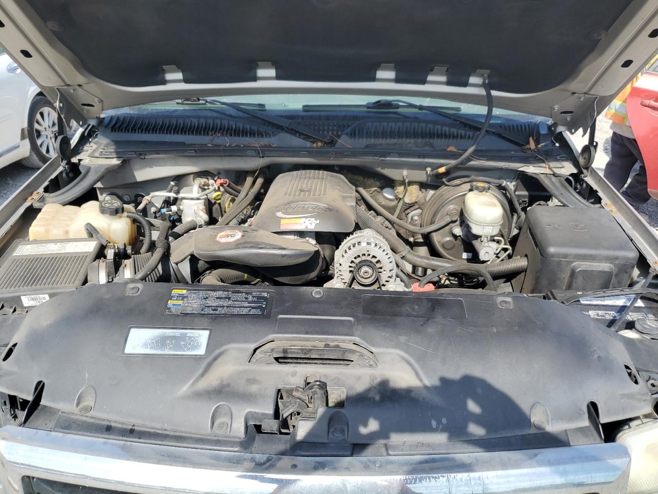 2005 GMC Sierra VIN 2GTEC13T851119466 Copart auction photo, front end damage thumbnail 11