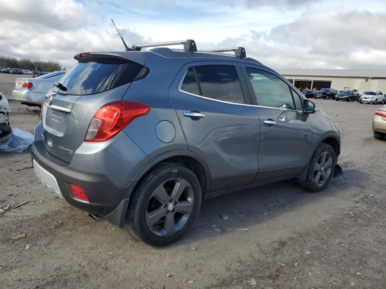 2014 Buick Encore VIN KL4CJFSB2EB565223 Copart auction photo, front end damage thumbnail 3