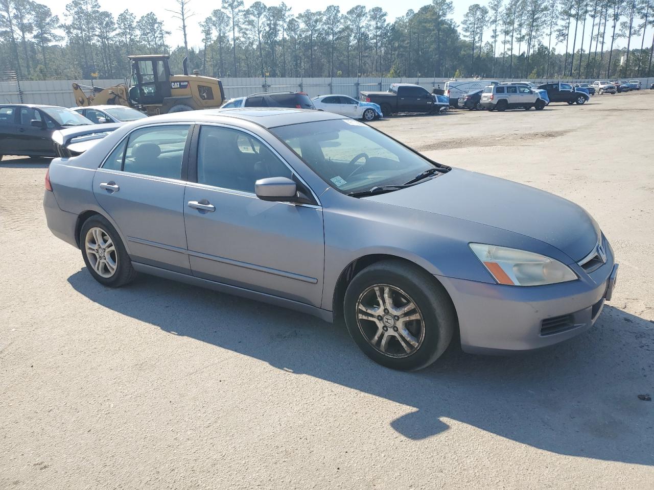 2007 Honda Accord VIN 1HGCM56807A023392 Copart auction photo, rear end damage thumbnail 4