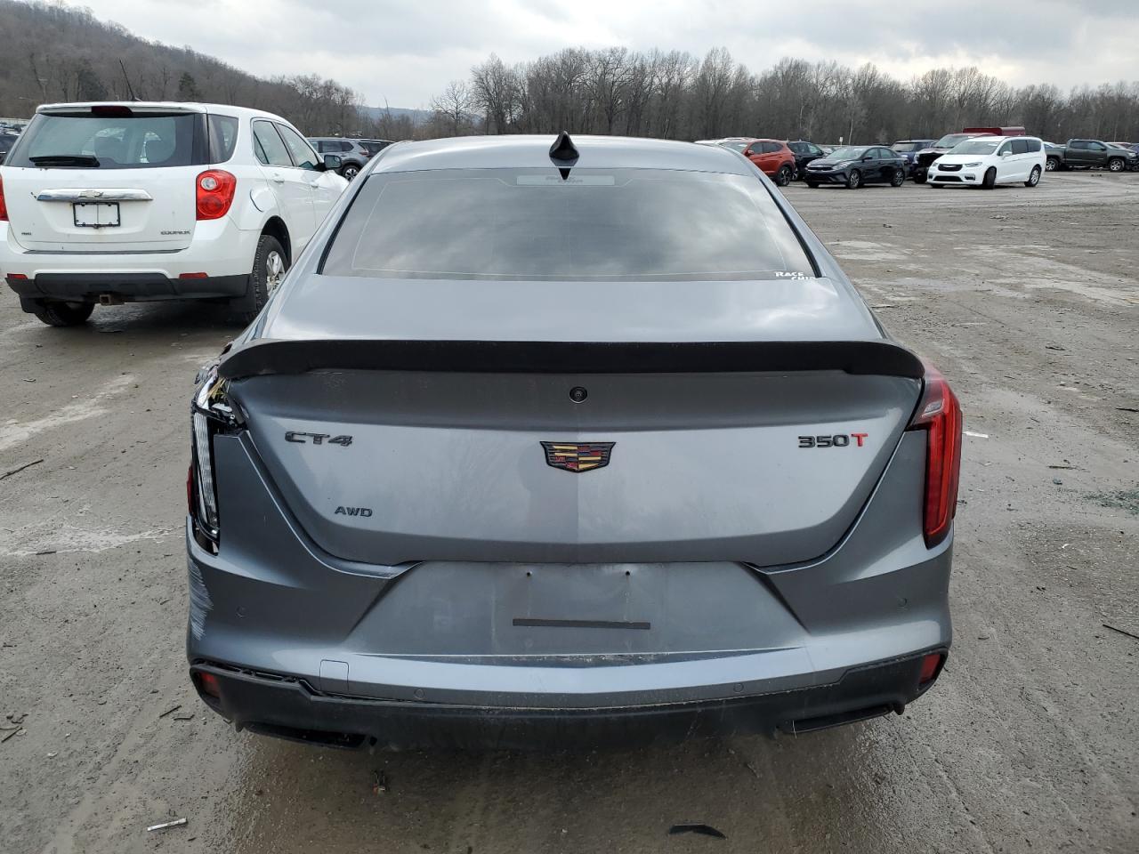 2022 Cadillac CT4 VIN 1G6DK5RK1N0127122 Copart auction photo, front end / rear end damage thumbnail 6