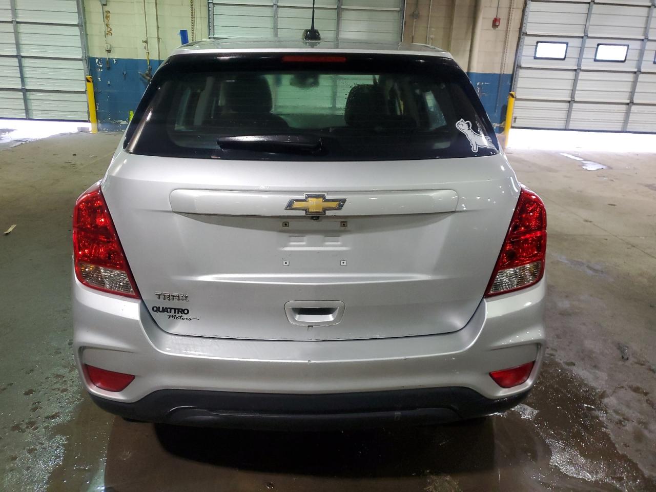 2017 Chevrolet Trax VIN 3GNCJKSB0HL243978 Copart auction photo, front end / mechanical damage thumbnail 6