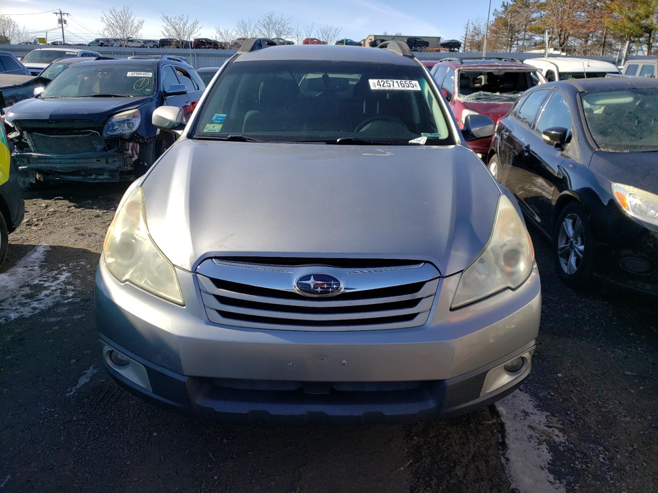 2010 Subaru Outback VIN 4S4BRBCC0A3367010 Copart auction photo, side damage thumbnail 5