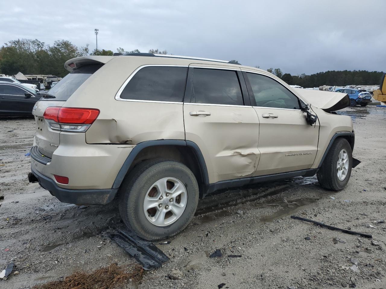2014 Jeep Grand Cherokee VIN 1C4RJFAGXEC264030 Copart auction photo, front end / water/flood damage thumbnail 3