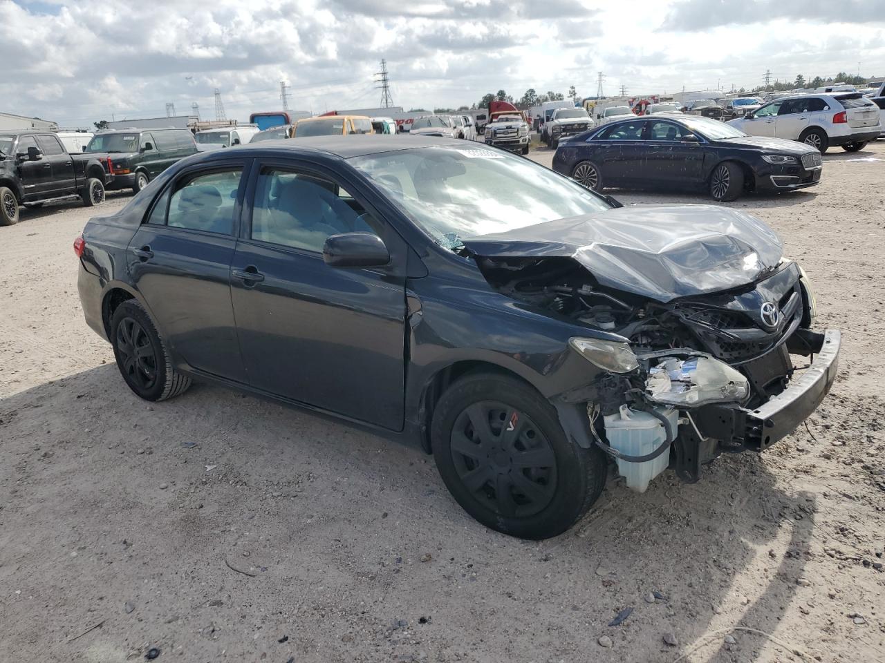 2012 Toyota Corolla VIN 5YFBU4EE4CP065114 Copart auction photo, front end damage thumbnail 4