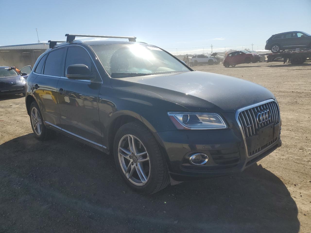 2013 Audi Q5 VIN WA1LFAFP9DA032011 Copart auction photo, normal wear damage thumbnail 4