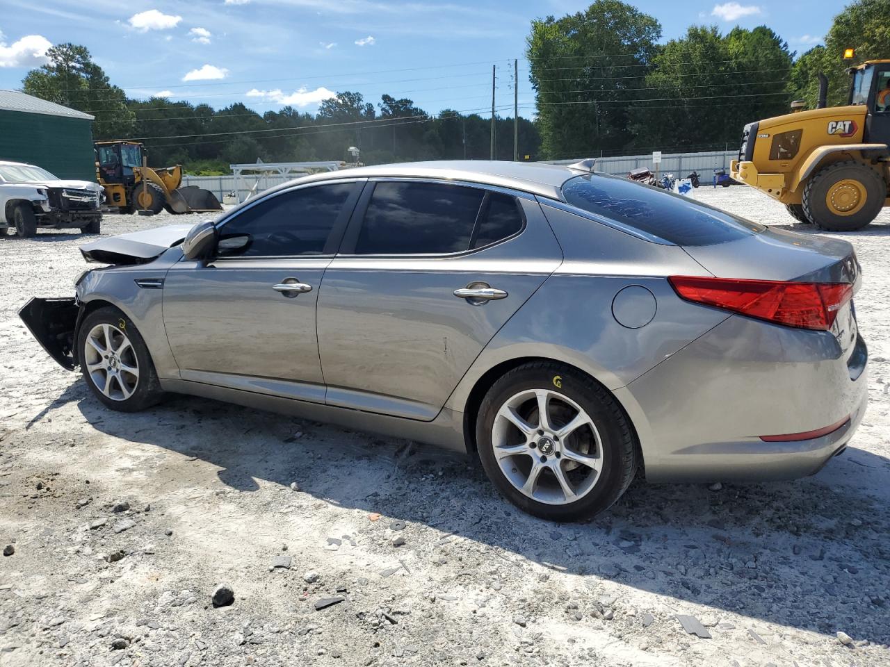2013 KIA Optima VIN 5XXGM4A71DG095307 Copart auction photo, front end damage thumbnail 2