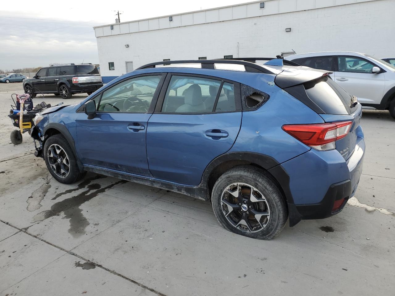 2018 Subaru XV VIN JF2GTABC2JH214897 Copart auction photo, rollover damage thumbnail 2
