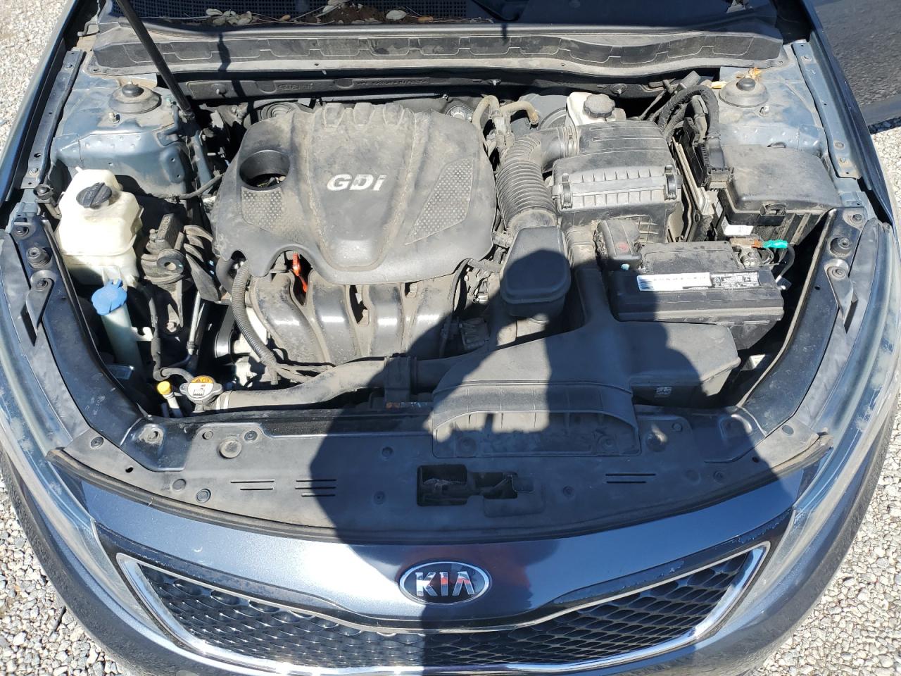 2015 KIA Optima VIN KNAGM4A78F5596392 Copart auction photo, side damage thumbnail 11