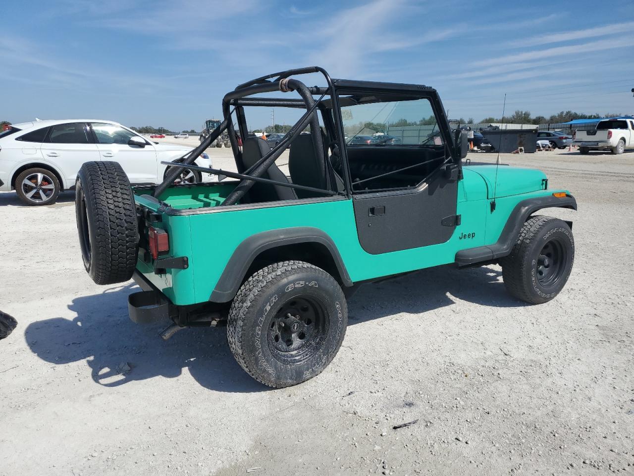 1987 Jeep Wrangler VIN 2BCCL8118HB505080 Copart auction photo, water/flood damage thumbnail 3