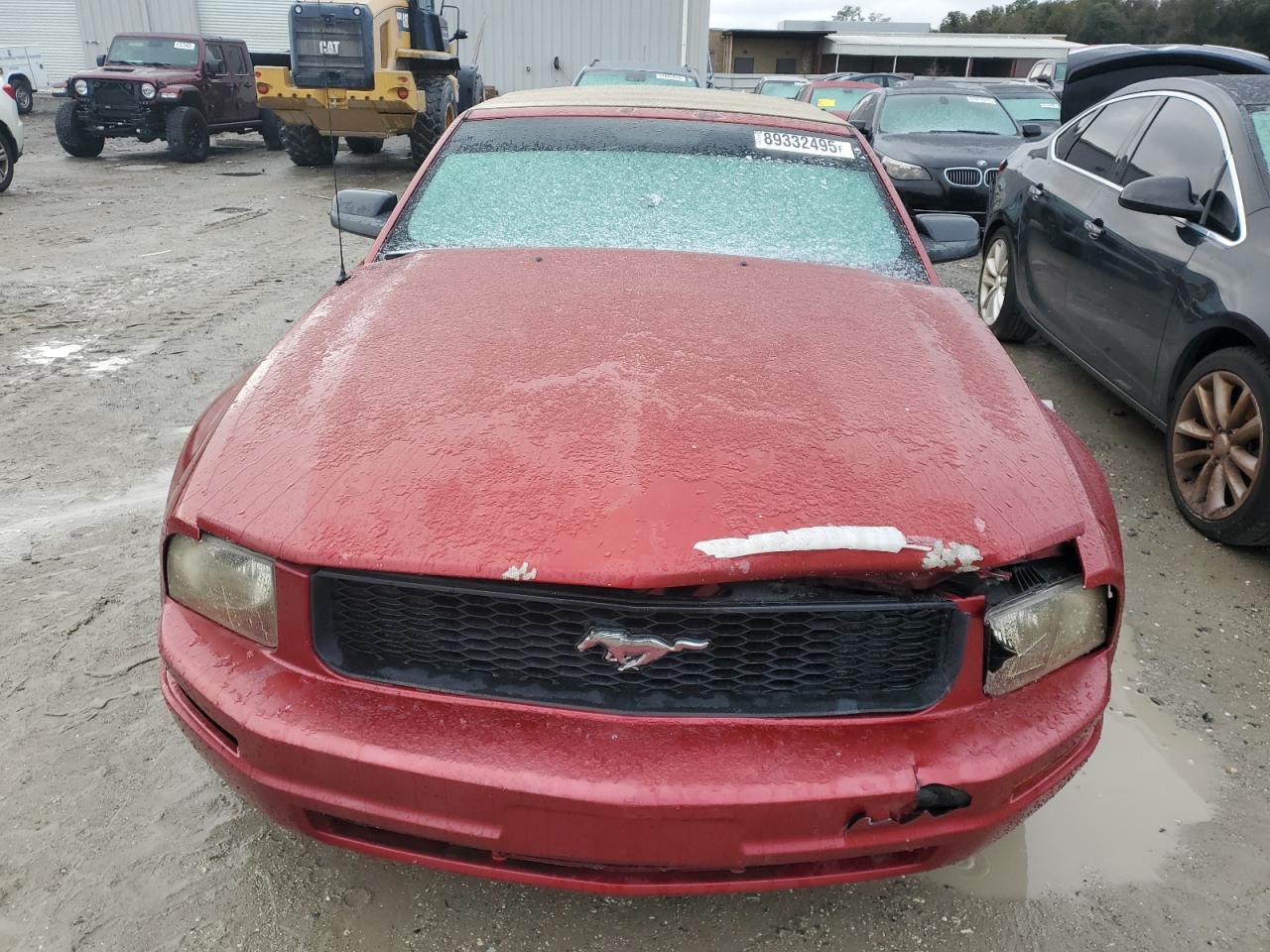 2005 Ford Mustang VIN 1ZVFT84N255192177 Copart auction photo, front end damage thumbnail 5