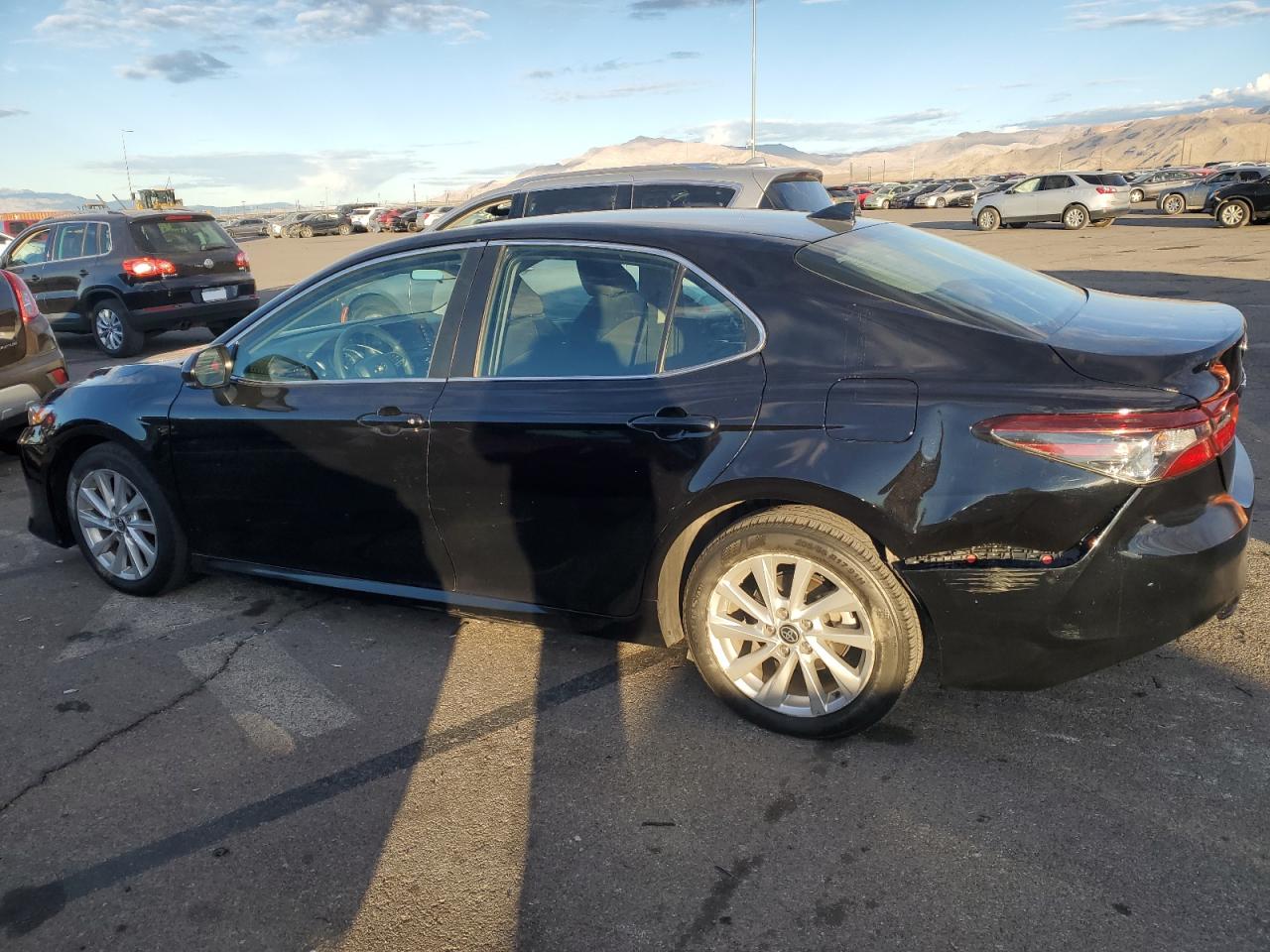 2021 Toyota Camry VIN 4T1C11AK8MU431955 Copart auction photo, rear end damage thumbnail 2