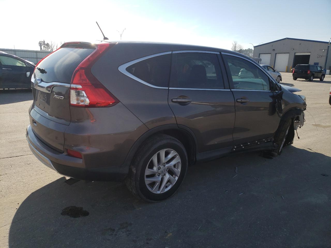 2016 Honda CR-V VIN 2HKRM4H52GH664395 Copart auction photo, front end damage thumbnail 3