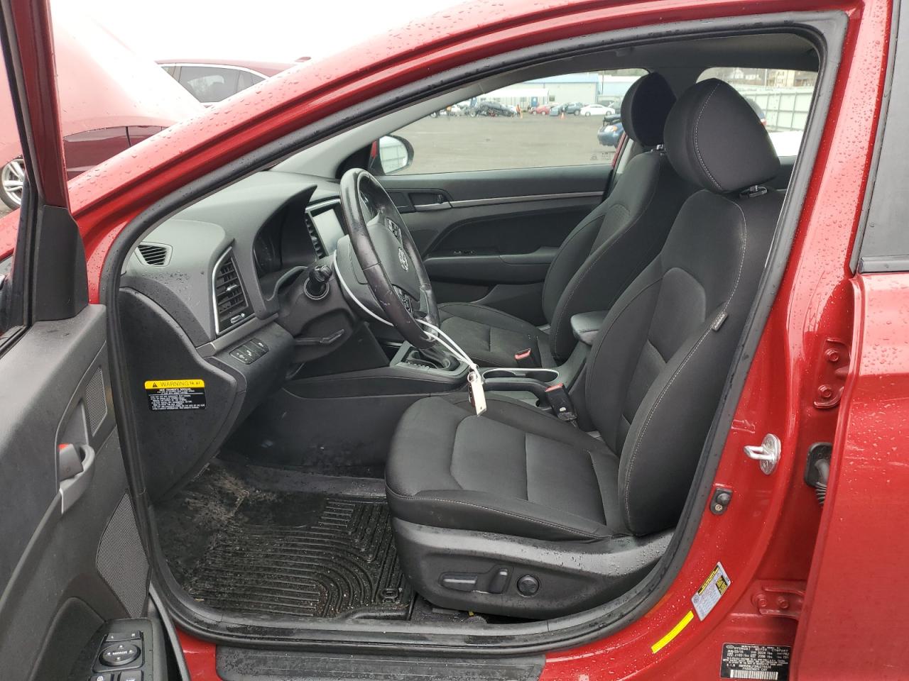 2017 Hyundai Elantra VIN KMHD84LF3HU274424 Copart auction photo, rear end damage thumbnail 7